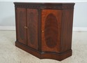 L68029: HENKEL HARRIS Mahogany 4 Door Console Cabi