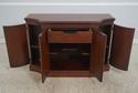 L68029: HENKEL HARRIS Mahogany 4 Door Console Cabi