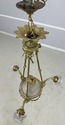 F64000EC: Bacchus Themed French Style Brass Chande