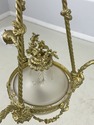 F64000EC: Bacchus Themed French Style Brass Chande