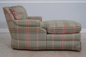 72771: JESSICA CHARLES Plaid Print Chaise Lounge