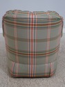 72771: JESSICA CHARLES Plaid Print Chaise Lounge