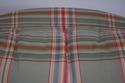 72771: JESSICA CHARLES Plaid Print Chaise Lounge
