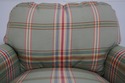 72771: JESSICA CHARLES Plaid Print Chaise Lounge