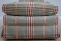 72771: JESSICA CHARLES Plaid Print Chaise Lounge