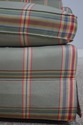 72771: JESSICA CHARLES Plaid Print Chaise Lounge