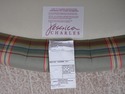 72771: JESSICA CHARLES Plaid Print Chaise Lounge