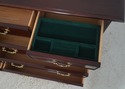 72732: HENKEL HARRIS Mahogany 9 Drawer Dresser