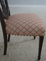 L72760: Set of 8 STICKLEY Federal Shield Back Maho