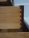 72732: HENKEL HARRIS Mahogany 9 Drawer Dresser
