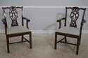 L72764: Set of 8 MAITLAND SMITH Chippendale Mahoga