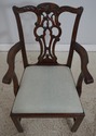 L72764: Set of 8 MAITLAND SMITH Chippendale Mahoga