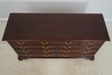 72732: HENKEL HARRIS Mahogany 9 Drawer Dresser