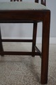 L72764: Set of 8 MAITLAND SMITH Chippendale Mahoga