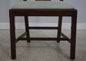 L72764: Set of 8 MAITLAND SMITH Chippendale Mahoga