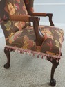 72279: Ball & Claw Wing Back Open Armchair