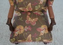 72279: Ball & Claw Wing Back Open Armchair