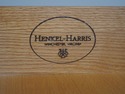 72732: HENKEL HARRIS Mahogany 9 Drawer Dresser