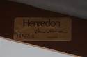 L72768: Set of 8 HENREDON Mahogany Shield Back Din