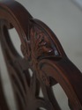 L72768: Set of 8 HENREDON Mahogany Shield Back Din