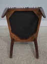 L72768: Set of 8 HENREDON Mahogany Shield Back Din