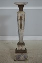 LF72742: Pair Of Vintage Marble & Brass Louis XVI 