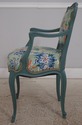 L72776: Pair Petite French Greenish Blue Painted A