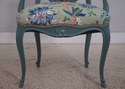 L72776: Pair Petite French Greenish Blue Painted A