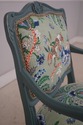 L72776: Pair Petite French Greenish Blue Painted A
