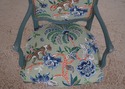 L72776: Pair Petite French Greenish Blue Painted A