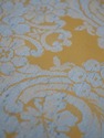 72777: French Louis XIV Damask Upholstered Metal B
