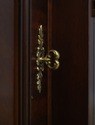 72770: HENREDON 4 Door Mahogany China Curio Cabine