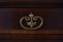 72770: HENREDON 4 Door Mahogany China Curio Cabine