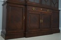 72770: HENREDON 4 Door Mahogany China Curio Cabine