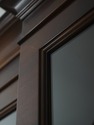 72770: HENREDON 4 Door Mahogany China Curio Cabine