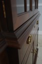72770: HENREDON 4 Door Mahogany China Curio Cabine