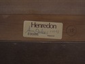 72770: HENREDON 4 Door Mahogany China Curio Cabine