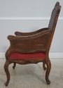 72774: Pair French Style Double Cane Back Bergere 