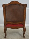 72774: Pair French Style Double Cane Back Bergere 