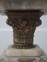 LF72742: Pair Of Vintage Marble & Brass Louis XVI 