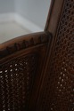 72774: Pair French Style Double Cane Back Bergere 
