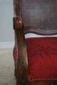 72774: Pair French Style Double Cane Back Bergere 