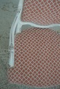 72775: Pair Petite French Louis XV White Chic Upho