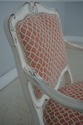 72775: Pair Petite French Louis XV White Chic Upho