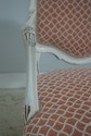 72775: Pair Petite French Louis XV White Chic Upho