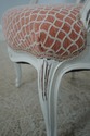 72775: Pair Petite French Louis XV White Chic Upho