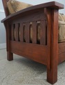 72745: Mission Oak Stickley Style 3 Seat Sofa