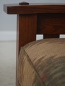 72745: Mission Oak Stickley Style 3 Seat Sofa