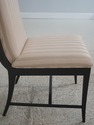 L72752: Set of 6 Regency Style Black Lacquer Dinin