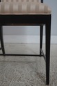 L72752: Set of 6 Regency Style Black Lacquer Dinin